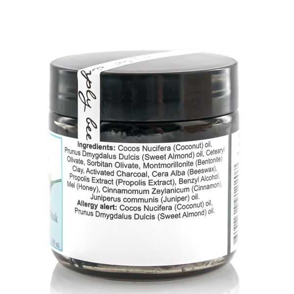 Simply Bee | Teen charcoal and honey face mask 100ml - Image 3